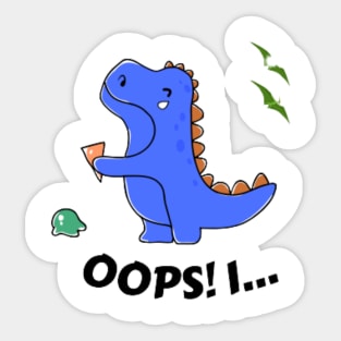 Cute dinosaurus Sticker